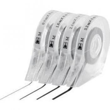 MAGNETOPLAN Zeichenband 3,2mm 40128 schwarz, selbstkl