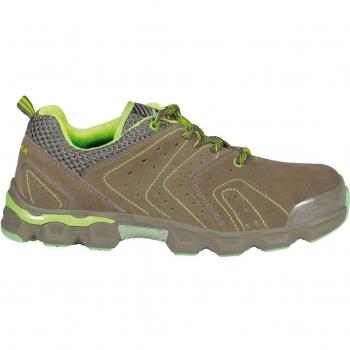 S1 P SRC Cofra Sicherheitsschuhe – Beige/Hellgrün – 45 (W45)