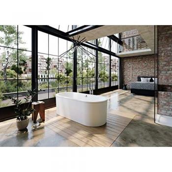 Duo Ovale Kaldewei Bagnoschiuma in Posizione Libera 170x75x42