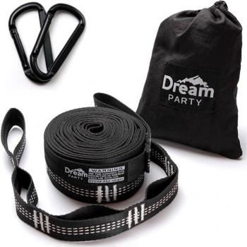 High‑Strength 20‑Node Hammock Chain with Dual Carabiners – DP201