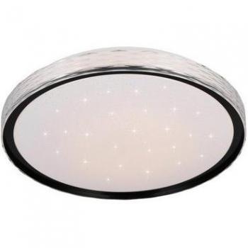 Reality Varda Ceiling Light, Matte Black (39 cm) – Remote Controlled