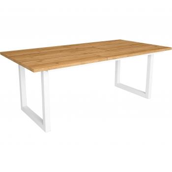 Table à manger en chêne 194x90x75 cm