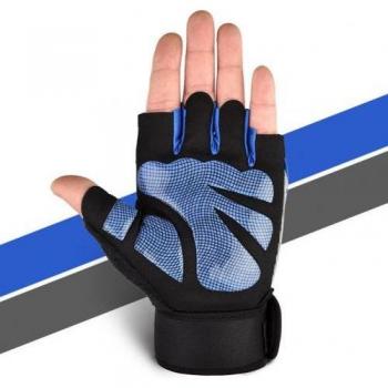 Weight Lifting Workout Gloves with Anti-Slip Wrist Straps