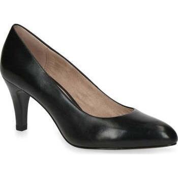 Caprice Ballerinas – Goldschimmer mit Perlenbesatz (Sohle: Leder)