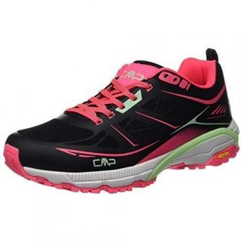 CMP Damen HAPSU WMN Nordic Walking Schuh Cross-Trainer, Schwarz-Glänzend, 39 EU