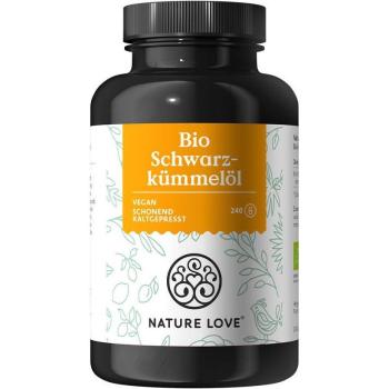 Kaltgepresstes Schwarzkümmelöl 240 Kapseln
