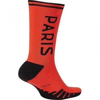 Nike Herren & Damen Crew Socke PSG X Jordan U Nk Squad, Infrarot 23, Schwarz, L