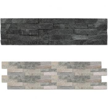 Clinker Matte Nero/Beige – Rivestimento Naturale di Alta Durata