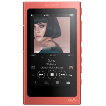 Sony Walkman A47 64GB High-Res Audio Player Twilight Red