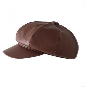 Bocina de Cuero PU Octogonal para Mujeres