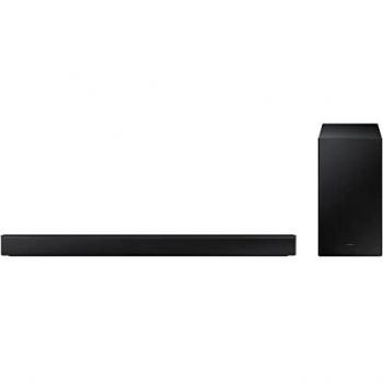 Samsung Soundbar HW-B450/ZF con subwoofer 2.1 canali 300W 2022, bassi profondi, effetto surround, suono ottimizzato, unico telecomando