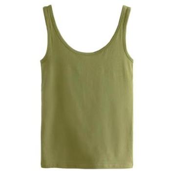 Débardeur vert olive à larges sangles Next
