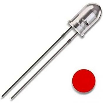 Quadrios 2111O178 LED Rot 5mm 2500mcd 2V