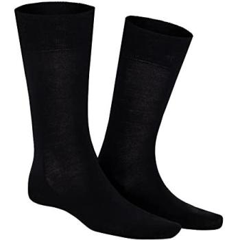 KUNERT Socken „Socke Gary“ – Herren, Schwarz, Schurwolle