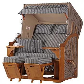 Bene Living Strandkorb Schleswig Pinie Lounge
