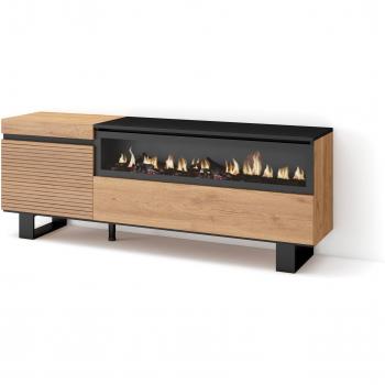 Mueble de Televisión “Roble Urbano”