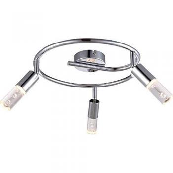 DeckeLED Spirale – chromatische Glöckchen-Lampe mit Luftbläschen