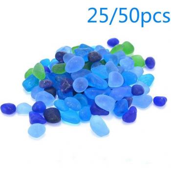 Aqua Dream Mixed Color Glass Beads