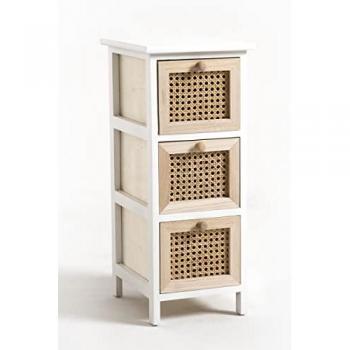 Cajonera Estrecha Loney de 3 Cajones