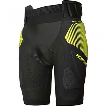 Acerbis Rush Protektorenshorts in Schwarz und Gelb