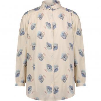 Camicia A Maniche Lunghe Donna Lee Stampa Floreale Shy Blue XS