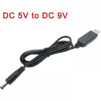 Cable USB 5 V/9 V/12 V, 1 metro, adaptador de línea para routers