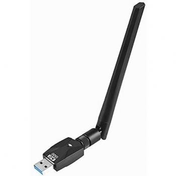 AC1300 WiFi USB Adapter with 5dBi Antenna