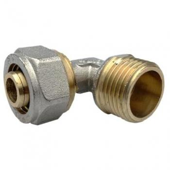 Raccord coudé 90° mâle