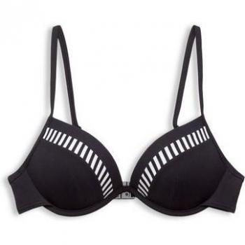 Esprit Bikini-Top mit Streifenmuster