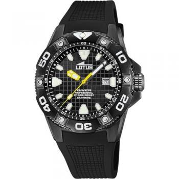 Lotus L18928/B Men's Waterproof Diver Watch