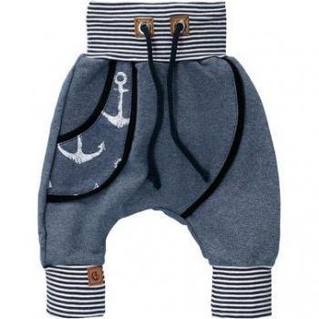 Land-Juwelen Denim-Hose mit Ankerstreifen – 1‑teilig
