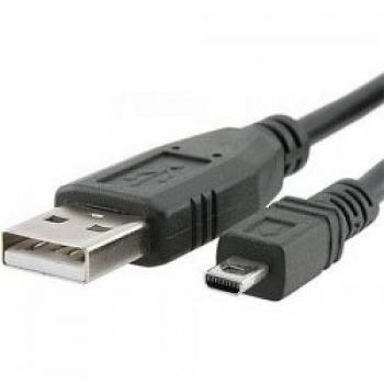 Cavo USB A → Mini USB PremiumCord 2 m Nero