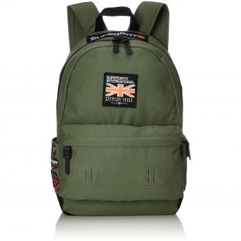Superdry Rookie Montana Zaino Uomo Verde (Khaki) 30x45x15 cm
