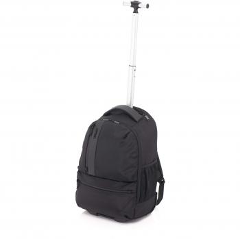 Clyde Mochila de Vuelo Vogart con Ruedas – Negro, 50 cm