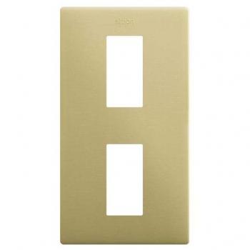 Marco vertical de 2 elementos bronce Simon 27111620-097