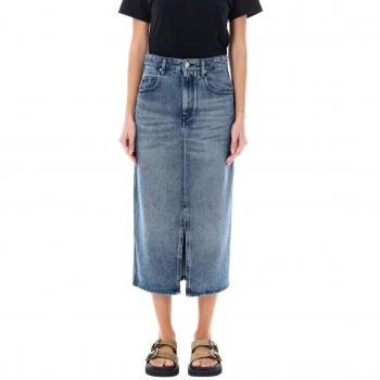 Isabel Marant Denim Midi Skirt (Blue) – Size S