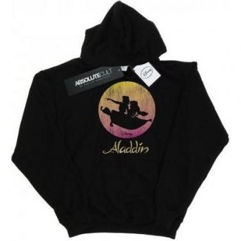 Aladdin Flying Sunset Men’s XXL Black Hoodie