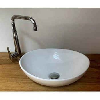 Kompakt‑Ovaler Washtisch Aufsatz “Corno”