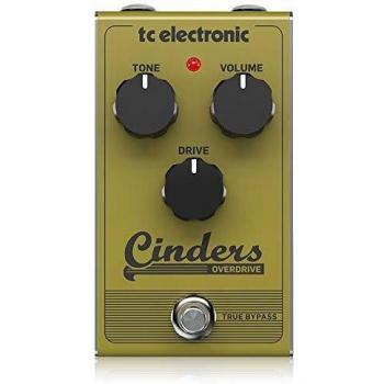 TC Electronic CINDERS OVERDRIVE Tube-Like with Extremely Responsive and