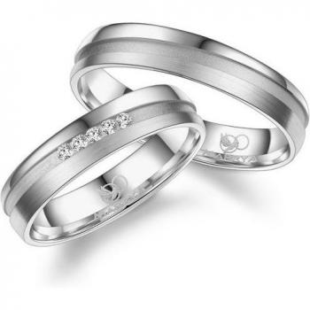 MARRYA Silberner Fingerring für Paare