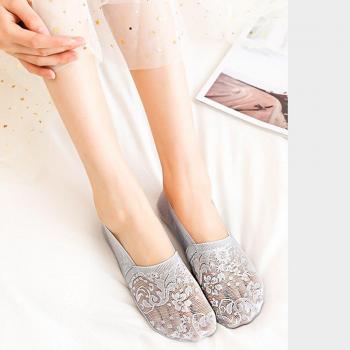 Calcetines “Bote” Invisibles: Para Niñas con Encaje