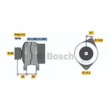 BOSCH Lichtmaschine 0 986 046 090