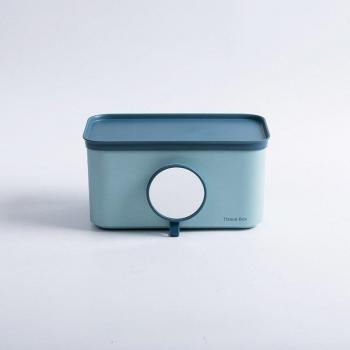 Waterproof Wall-mounted Tissue Box with Magnetic Mirror