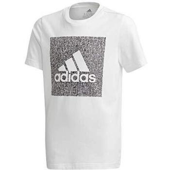 Adidas T-shirt JB Mh Bos Box Enfant Blanc/Noir 152