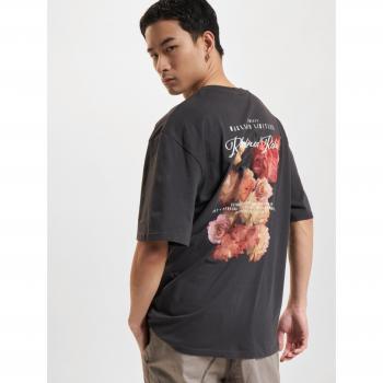 Redefined Rebel T-Shirt Rafael 221165GOTS Grau Regular Fit