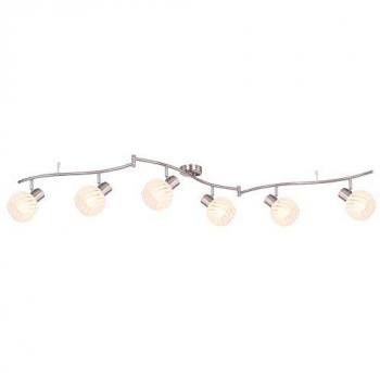 Plafoniera Moderna a Faretti 6 Luci per Ambiente Living