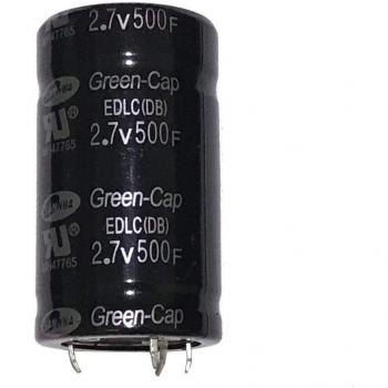 Condensateur à Grande Capacitance 500 F 2,7 V – Taille 35 mm x 60 mm