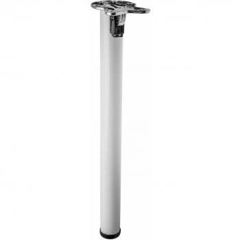 710 mm White Folding Breakfast Bar Table Leg