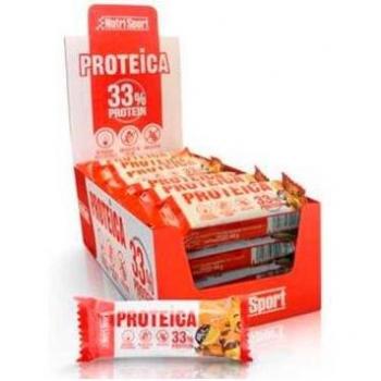 Nutrisport Bar Protéine 44 g – Chocolat Noire et Orange