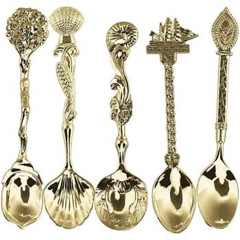 Stainless Steel Ice Cream and Snack Spoons